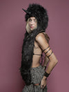 Sparkle Unicorn Faux Fur with Hood on Female