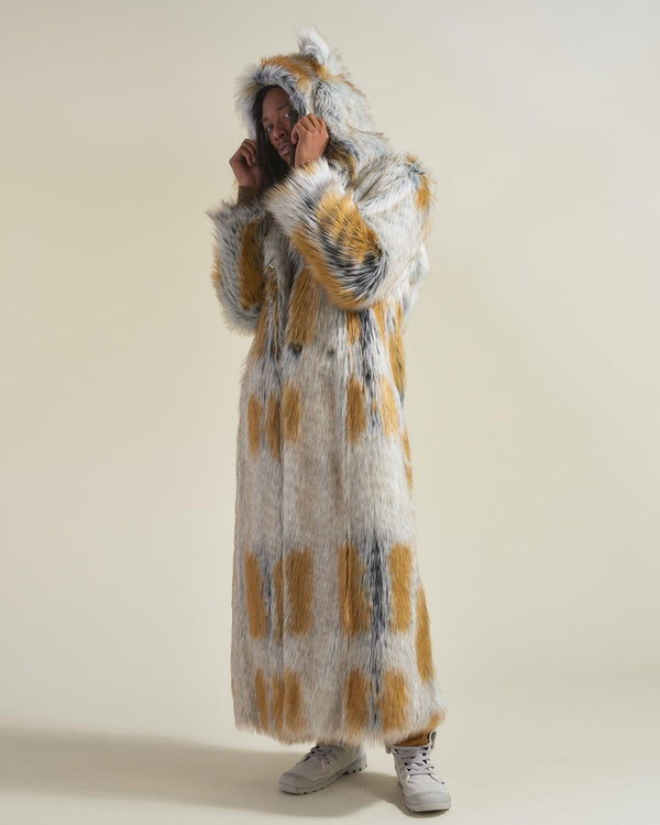 Arctic Fox Faux Fur Floor-Length Men's Coat | SpiritHoods