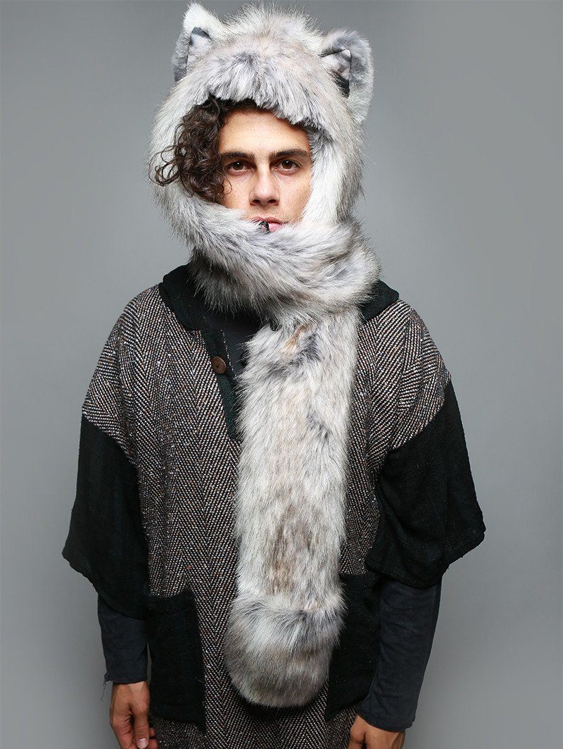Man wearing Arctic Fox Collector SpiritHood, front view 2