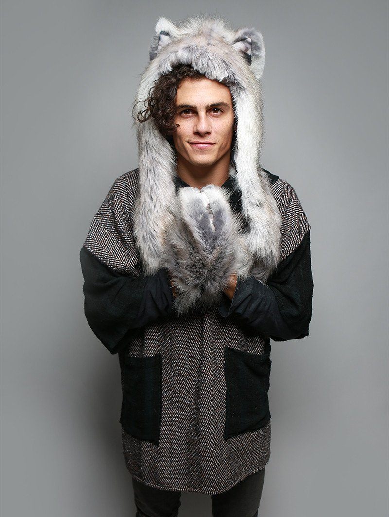 Man wearing Arctic Fox Collector SpiritHood, front view 6