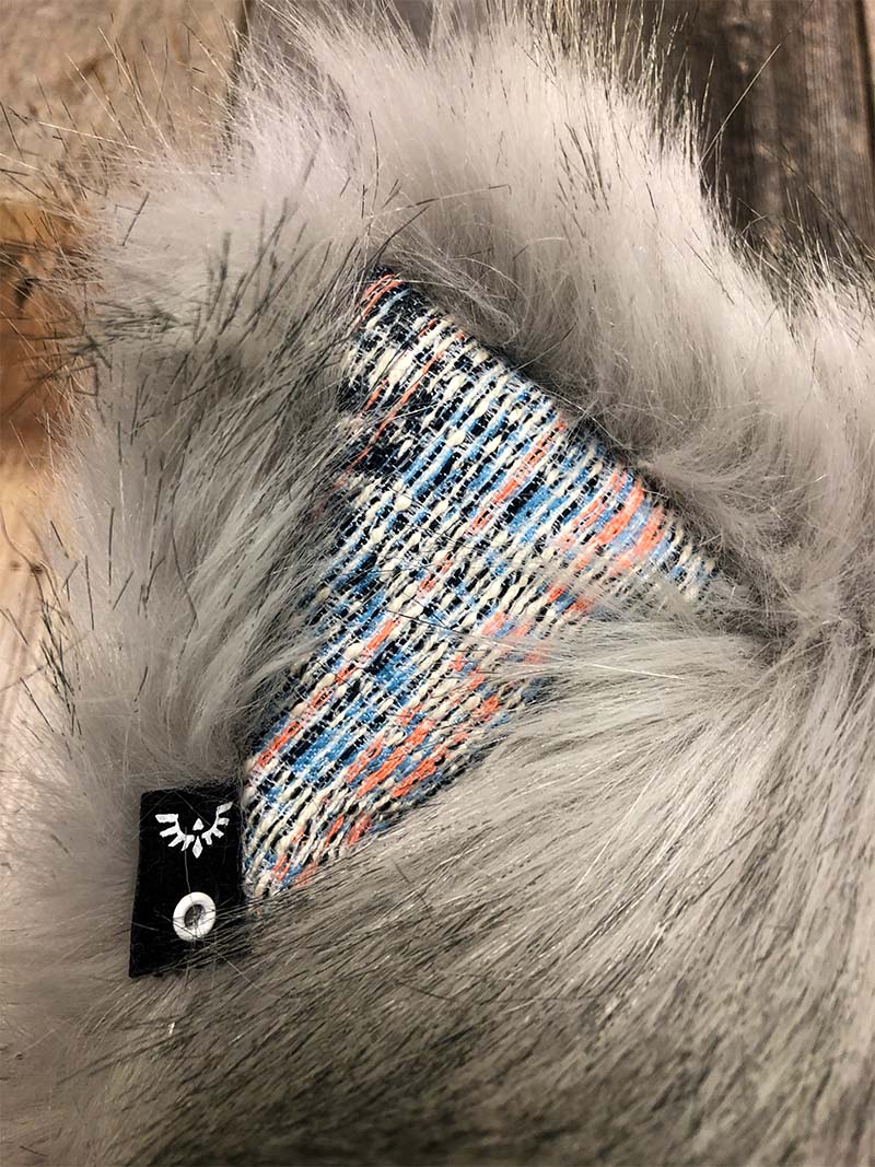 Arctic Wolf Limited Edition Faux Fur SpiritHood, view 6