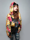 Monarch Butterfly Crop Jacket on Female
