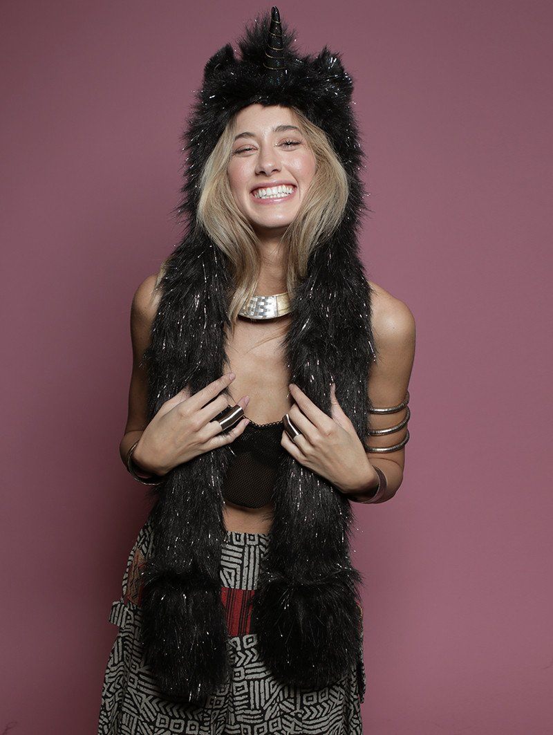Sparkle Unicorn Collector Edition Faux Fur with Hood