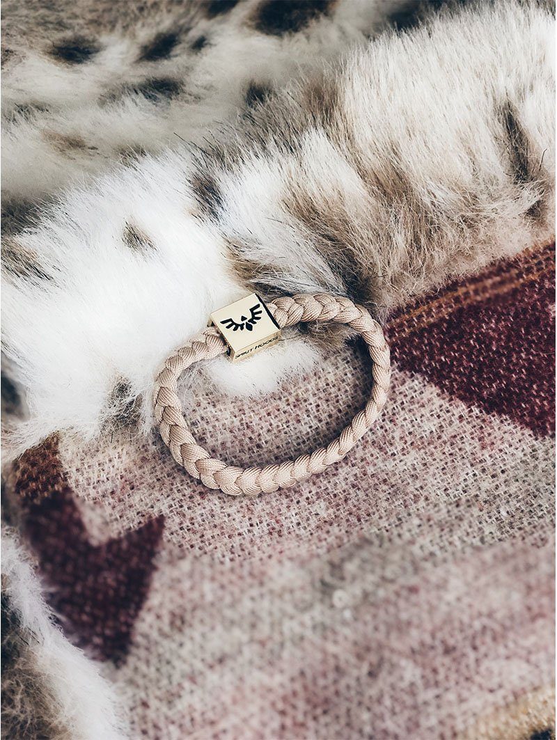 Gold Phoenix Bracelet on Blanket