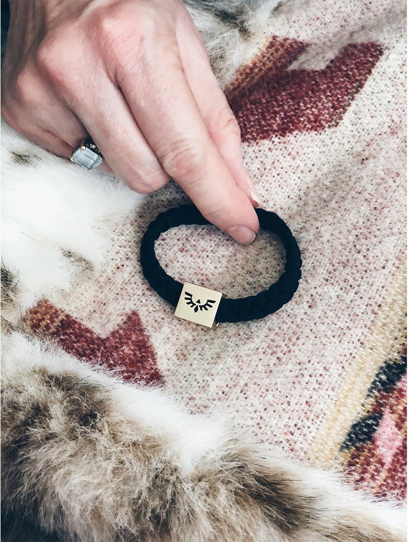 Represent the SpiritHoods Tribe Wearing the Midnight Phoenix Bracelet