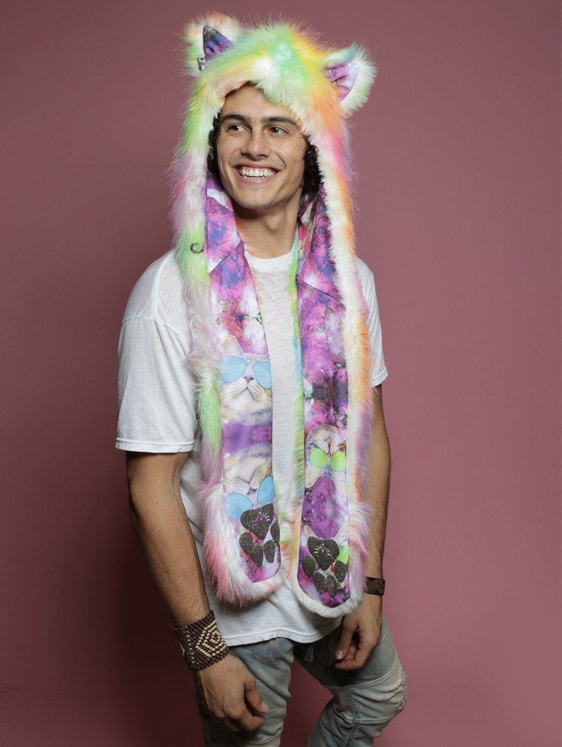Exterior and interior View of Cats In Space Sunniez@Night CE SpiritHood