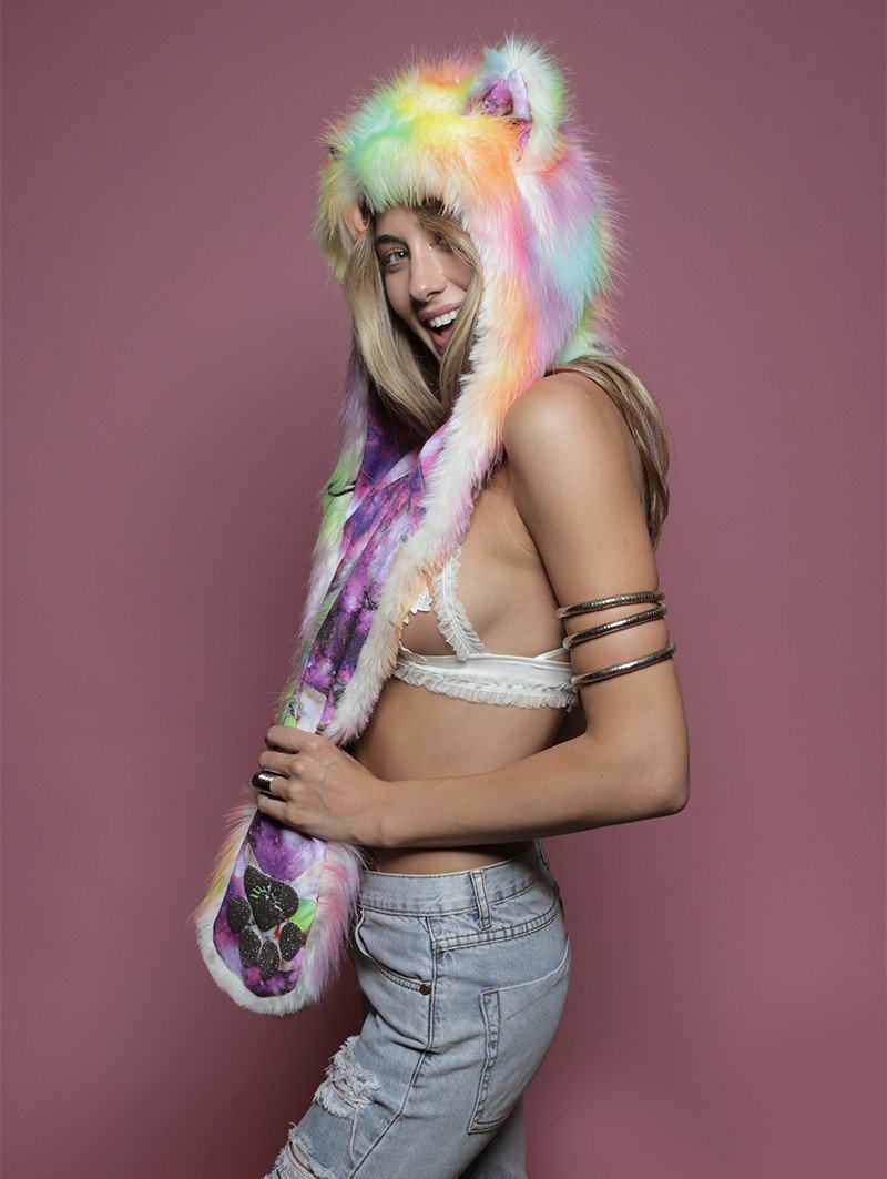 Female Wearing Cats In Space Sunniez@Night CE SpiritHood 