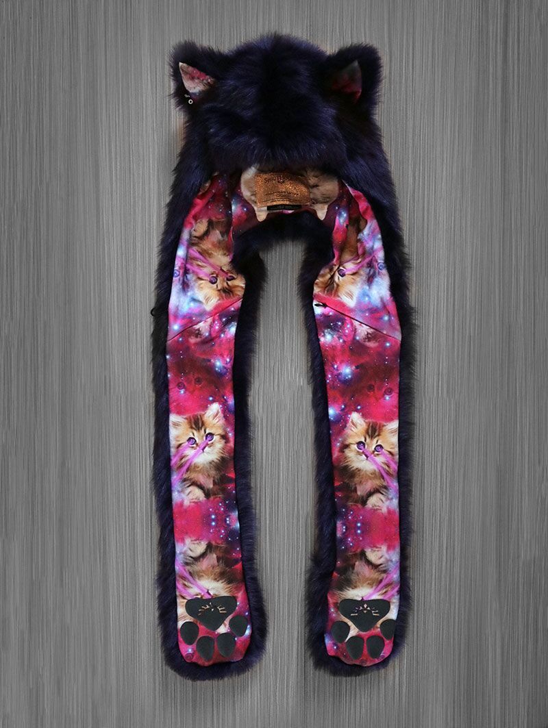 LE Cats in Space: Laser Eyes SpiritHood