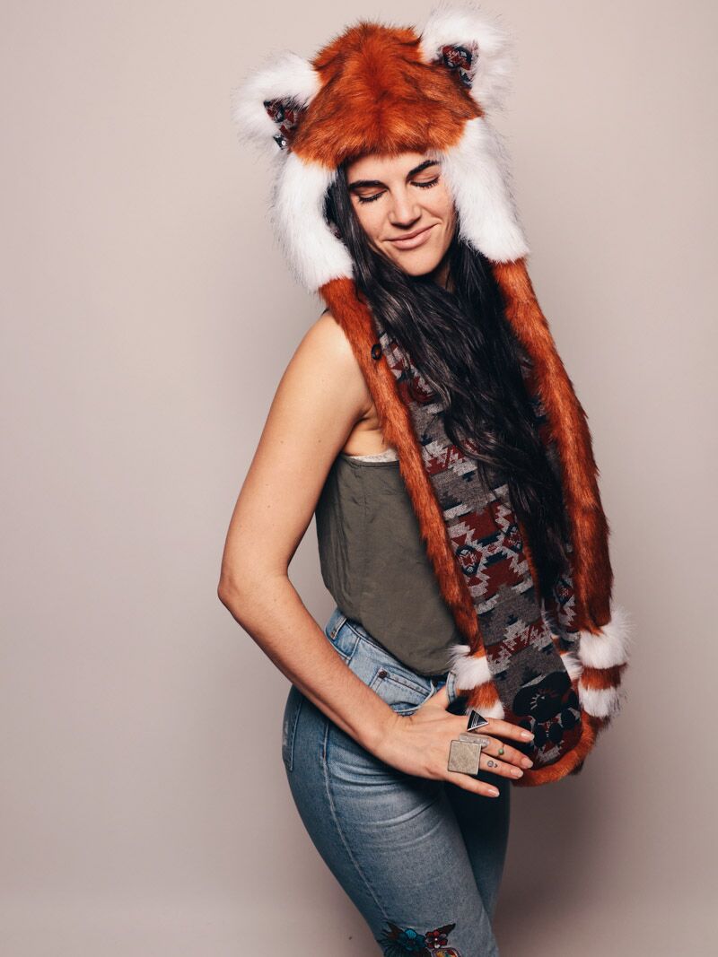 Limited Edition Red Panda Hooded Faux Fur