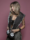 Woman Wearing Mystic Wolf SpiritHood 