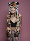 Orange and Black Limited Edition Tigers Forever SpiritHood on Female 