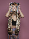 Limited Edition Tigers Forever SpiritHood on Female Model