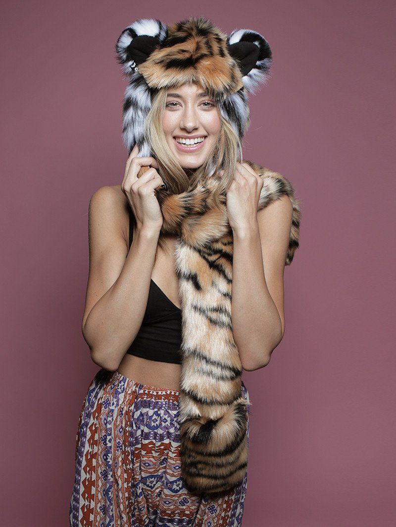 Limited Edition Tigers Forever Faux Fur with Hood