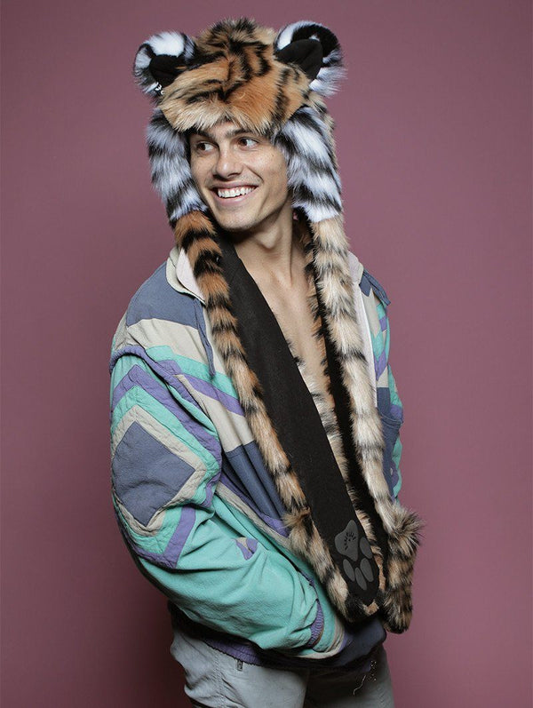 SpiritHoods feathered tiger CE A coat that roars with energy + glows under UV blacklight  main image 2