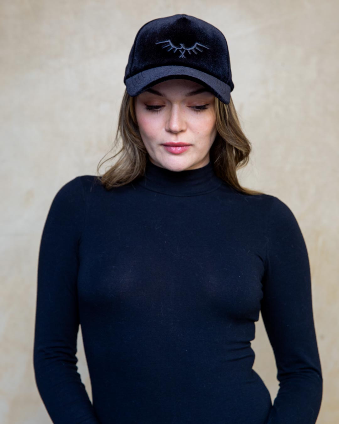 Phoenix Black Velvet Baseball Hat | Women&#39;s