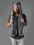 Man wearing Eurasian Wolf Collector Edition Faux Fur SpiritHood, front view 1