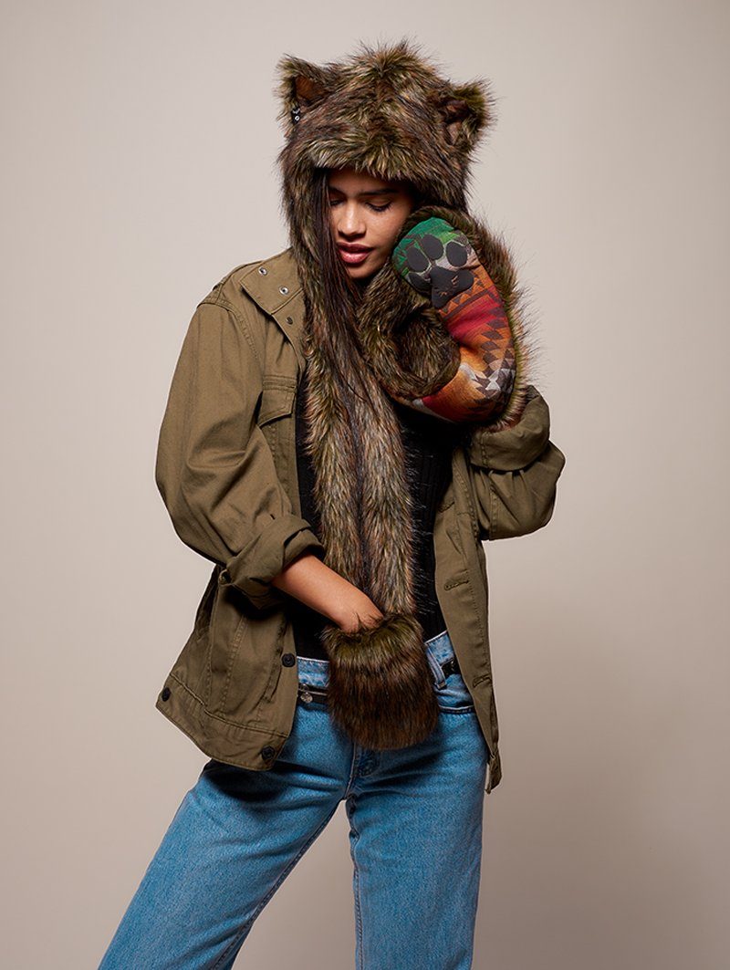 Brrown Forest Fox Italy SpiritHood on Female