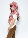 Fabric Shawl with LE Wild Wolf Design