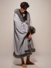 SpiritHoods Cape Fox Faux Fur Throw, view 1