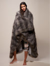 SpiritHoods Cape Fox Faux Fur Throw, view 4