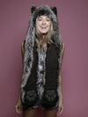 *Almost Purfect* Grey Wolf SpiritHood