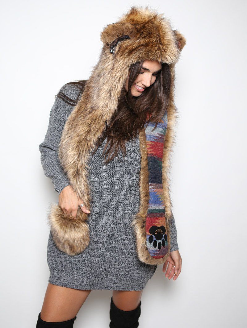 Italy SpiritHood Bundle *Unisex* Hooded Kodiak Design on Female