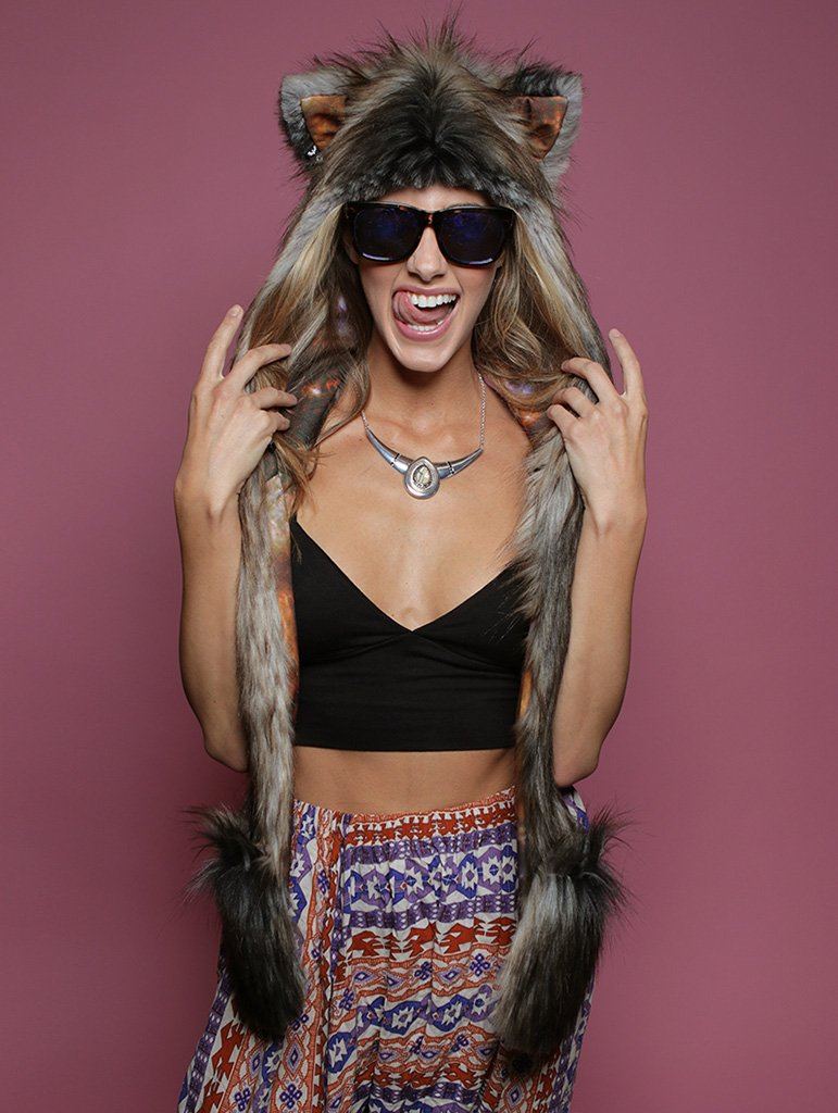 Brown Galaxy Northern Rocky Wild Cat CE SpiritHood on Female