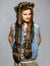 Man wearing faux fur Grizzly Bear SpiritHood