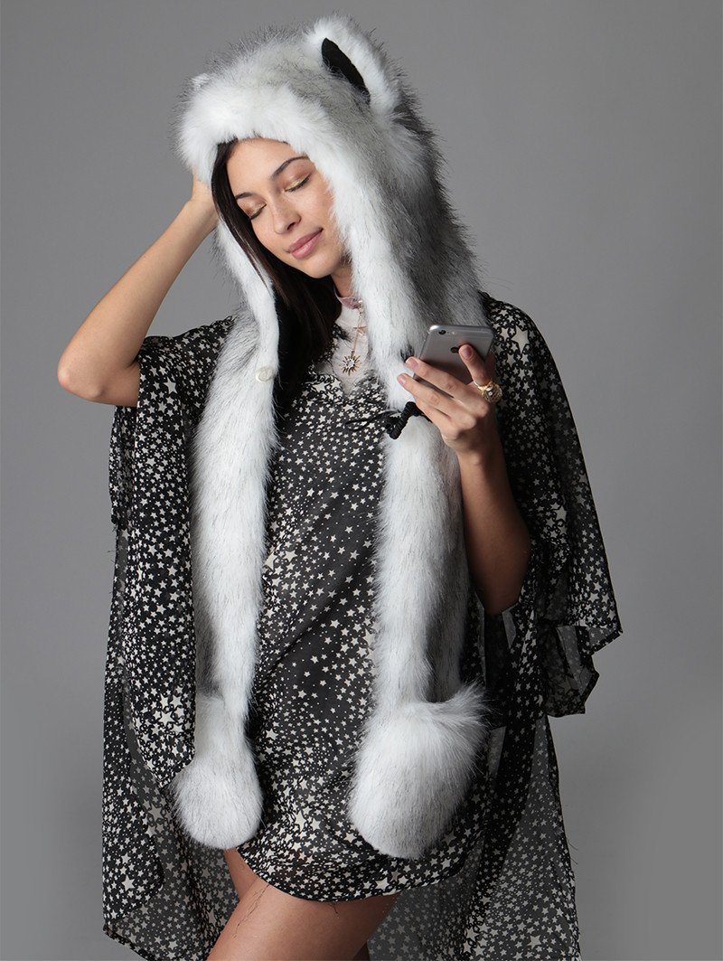 Husky HB3 Hooded Faux Fur