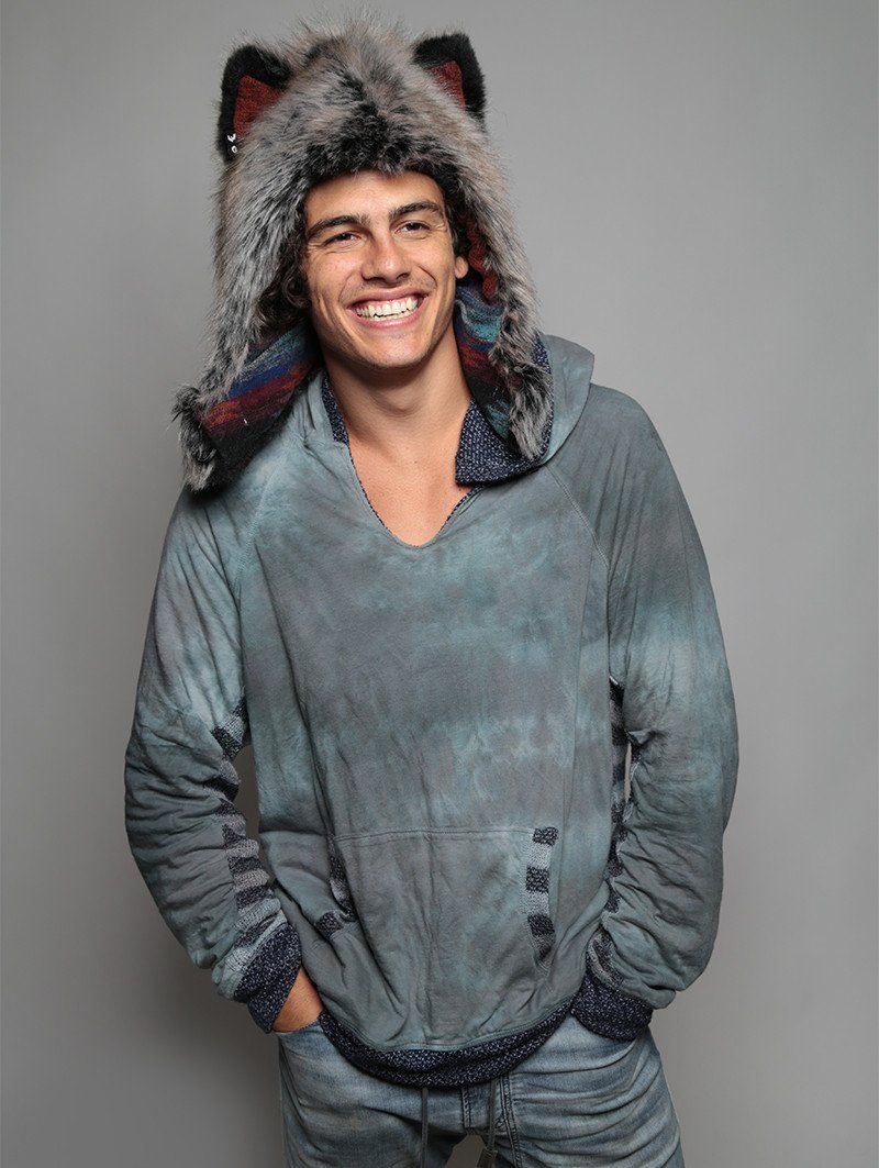 Grey Wolf 1/2 SpiritHood