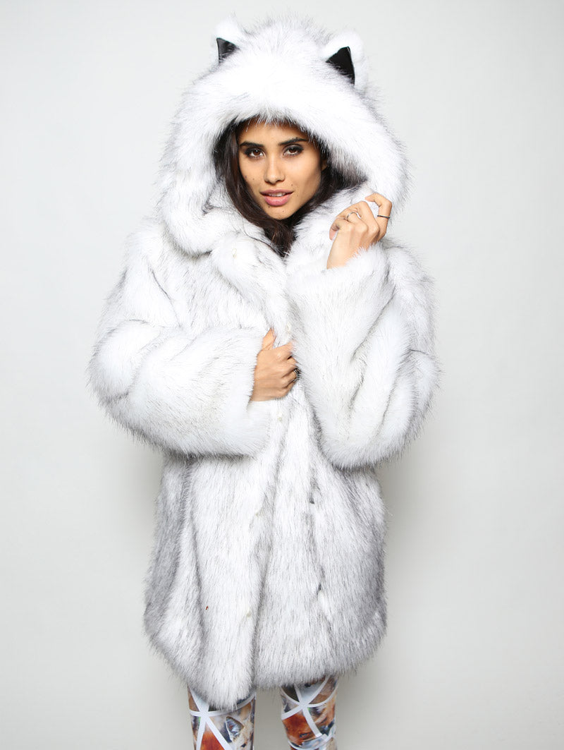 Husky Faux Fur Coat