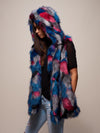 Woman wearing Lovebird Alpaca Vest
