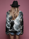 Women's Marble Fox Faux Fur Bomber SpiritHood 