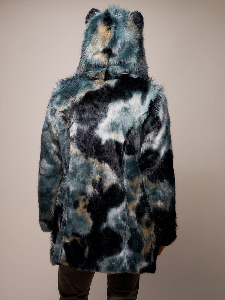 Marble Fox Faux Fur Coat | Elevate Your Style with Spirithoods ...