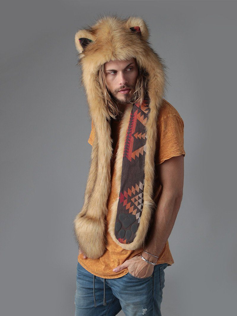 Real lion fur coat new arrivals