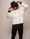 Snow Leopard Luxe Sweater - SpiritHoods
