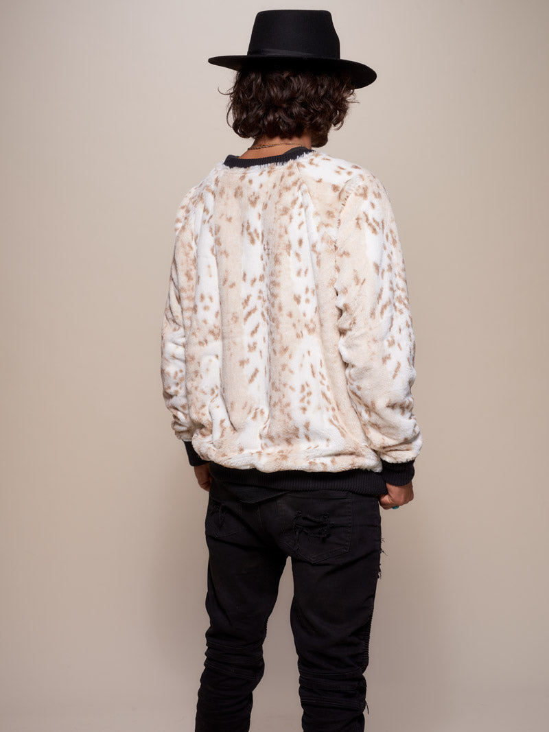 Snow Leopard Luxe Sweater - SpiritHoods