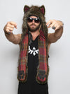 Brown Forest Fox **UNISEX** Collectors Edition SpiritHood on Male