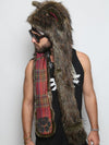 Forest Fox **UNISEX** Collectors Edition Hooded Faux Fur on Male Model