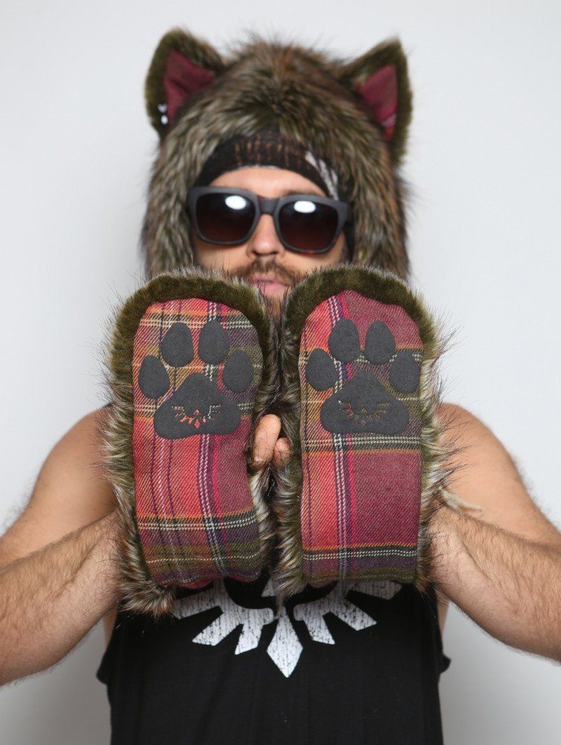 Forest Fox **UNISEX** Collectors Edition Hooded Faux Fur