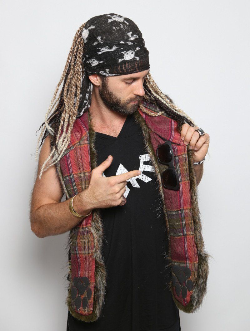 Interior View of Forest Fox **UNISEX** Collectors Edition SpiritHood -