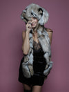 Naughty Rabbit CE Hooded Faux Fur