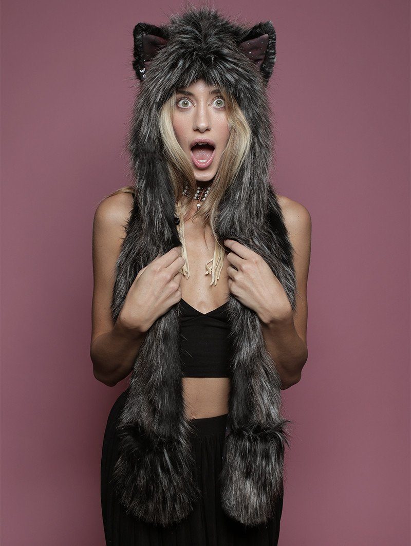 Female Wearing Night Fox Galaxy CE SpiritHood