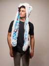 Man wearing Limited Edition Polar Bear SpiritHood, front view 3
