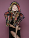 Woman Wearing Parrot Shawl Collector Edition