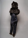 SpiritHoods Black Panther Faux Fur Velvet Onesie - SpiritHoods