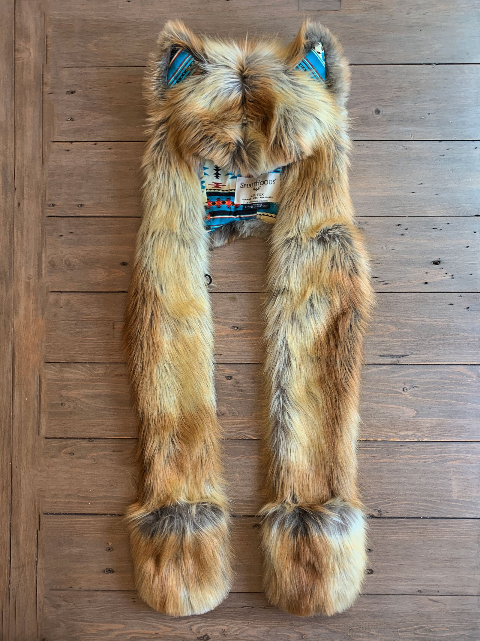 Limited Edition Faux Fur Red Fox SpiritHood 