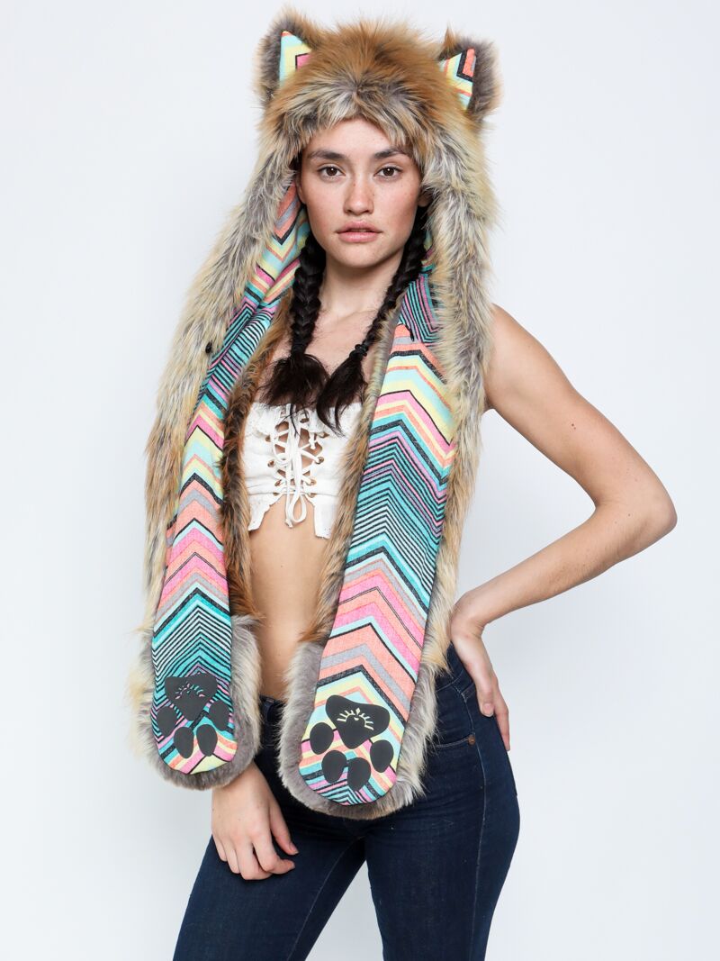 Liner Detail of Red Fox Collector Edition SpiritHood Unisex