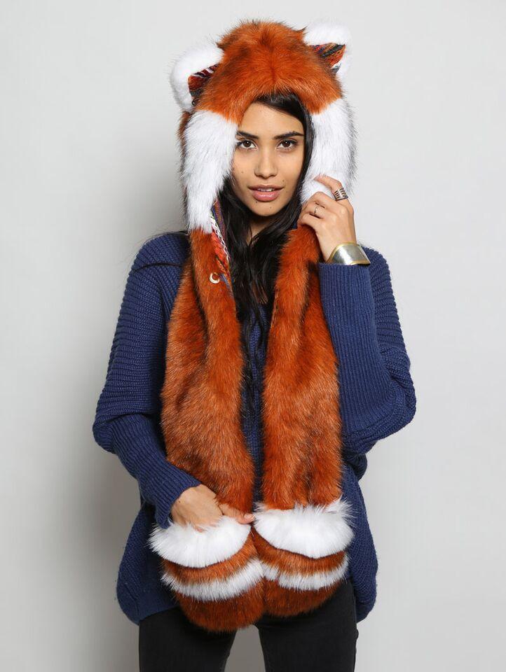 Red Panda Housecoat Robe Red Panda Collector's Edition Spirithood - Unleash Your Unique Elegance