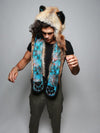 Man wearing faux fur Red Fox 2.0 Collector Edition SpiritHood, front view 3
